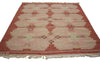 5 x 7 Vintage Swedish Kilim Rug 76645