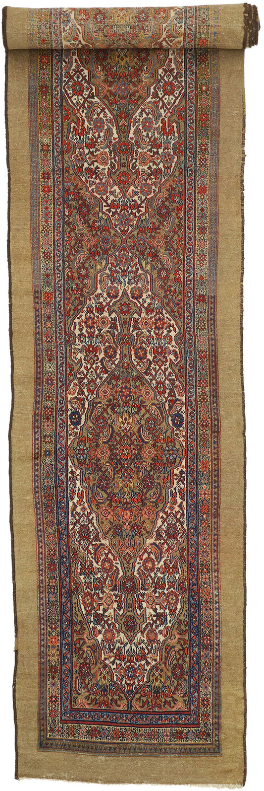3 x 20 Antique Persian Malayer Rug 76654