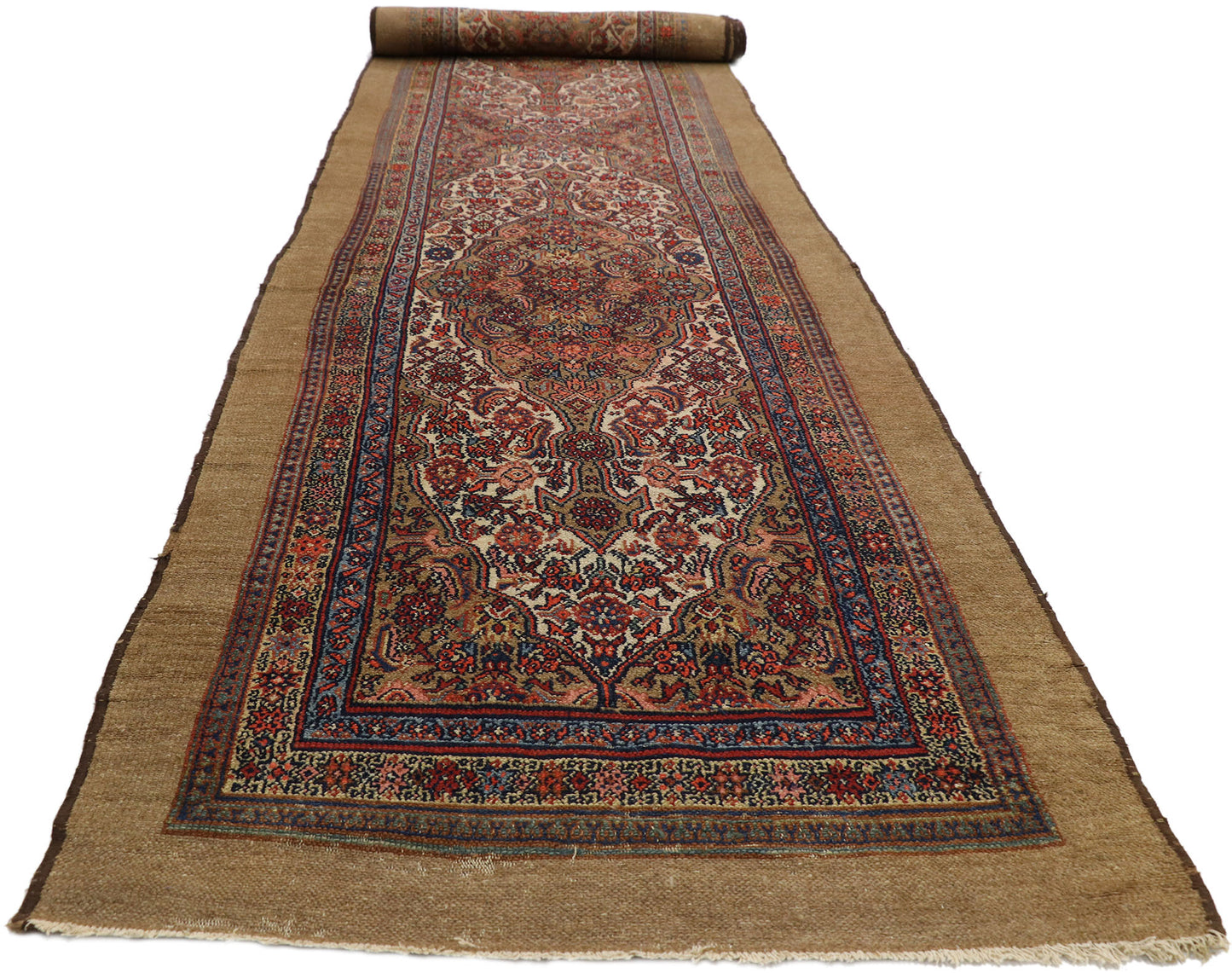 3 x 20 Antique Persian Malayer Rug 76654