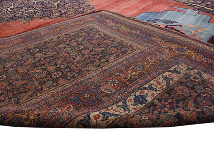 15 x 20 Antique Persian Bijar Rug 76659