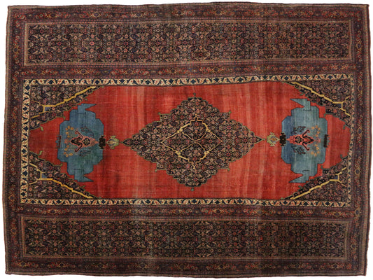 15 x 20 Antique Persian Bijar Rug 76659
