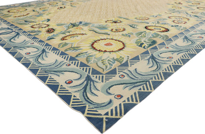 8 x 10 Vintage Needlepoint Rug 76660