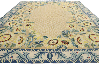 8 x 10 Vintage Needlepoint Rug 76660