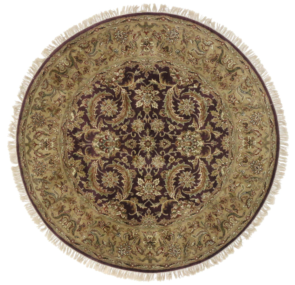 7 x 7 Round Indian Rug 76663