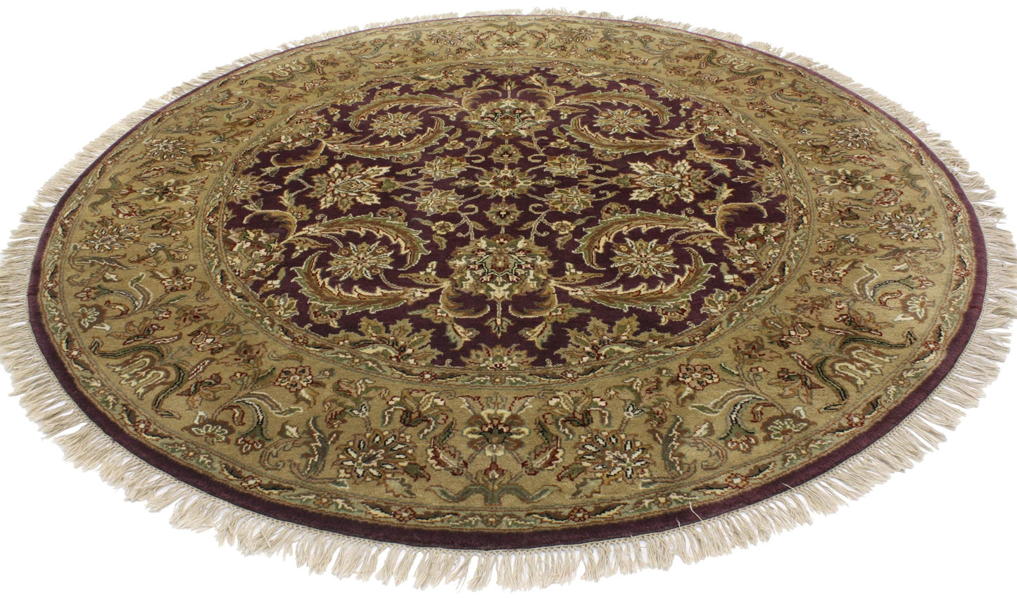 7 x 7 Round Indian Rug 76663