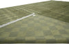 9 x 12 Vintage Harlequin Tibetan Wool and Silk Rug 76665
