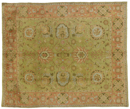 8 x 9 Vintage Oushak Rug 76688