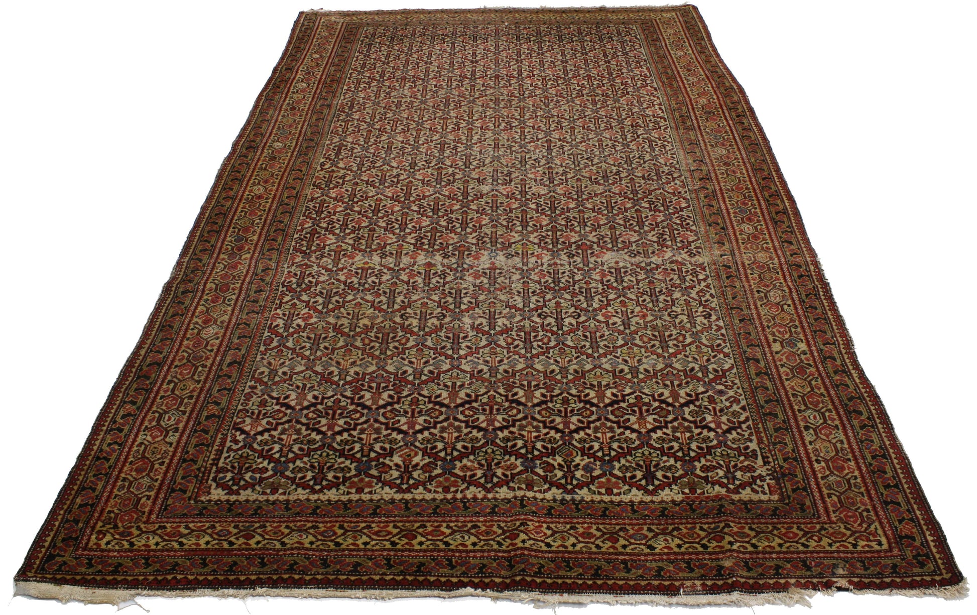 5 x 9 Antique Persian Malayer Rug 76694