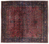 14 x 15 Antique Persian Kerman Rug 76695