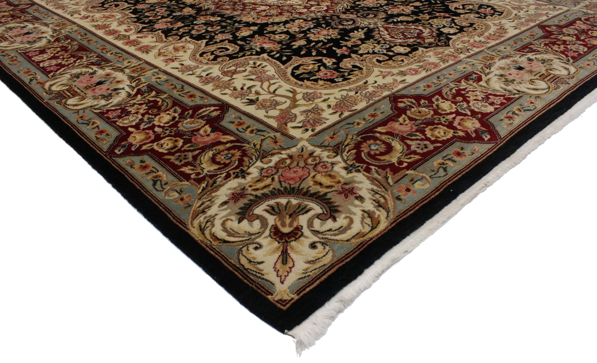 8 x 10 Vintage Chinese Kerman Rug 76698