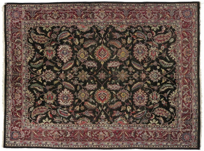 9 x 12 Vintage Indian Rug 76700