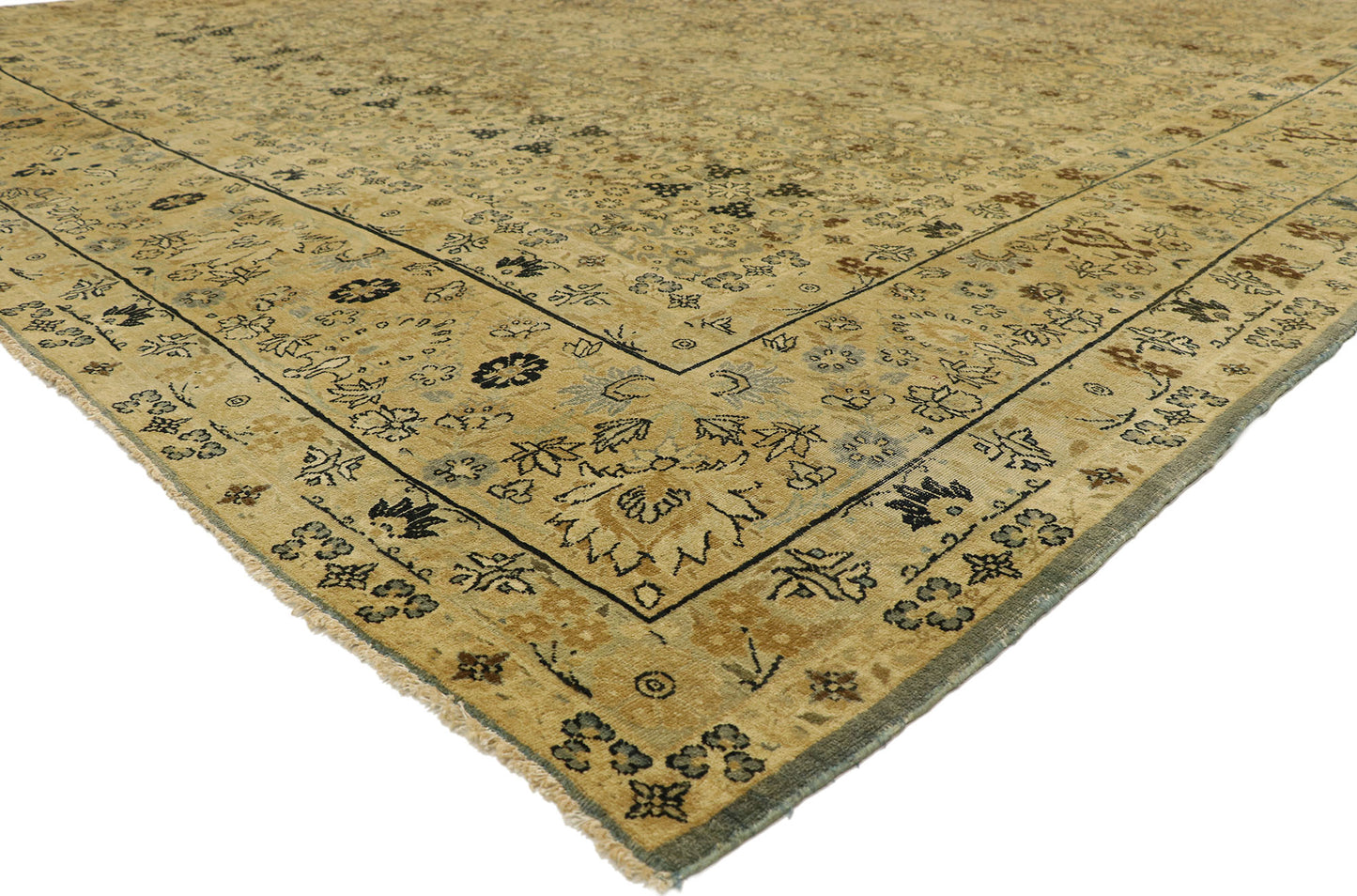 11 x 16 Antique Persian Kerman Rug 76701