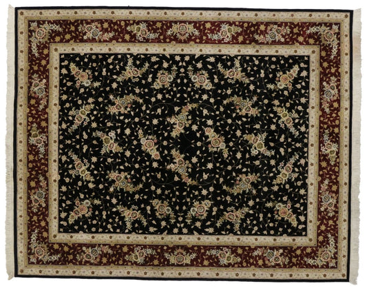 8 x 10 Vintage Chinese Tabriz Rug 76703