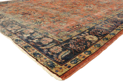 10 x 13 Antique Persian Mahal Rug 76704