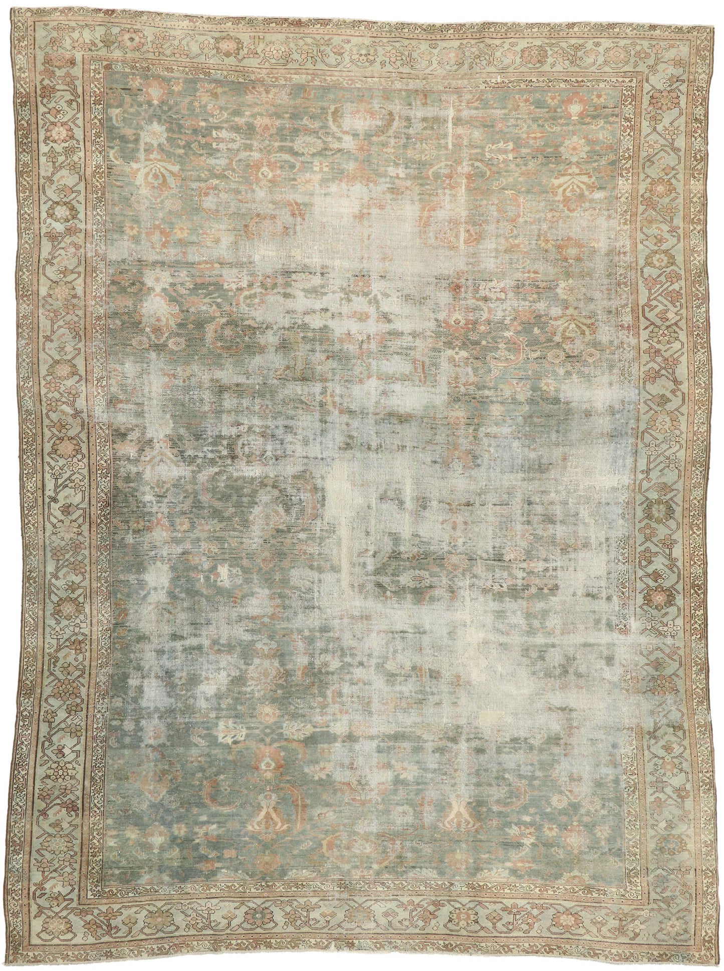 11 x 14 Antique Persian Malayer Rug 76708