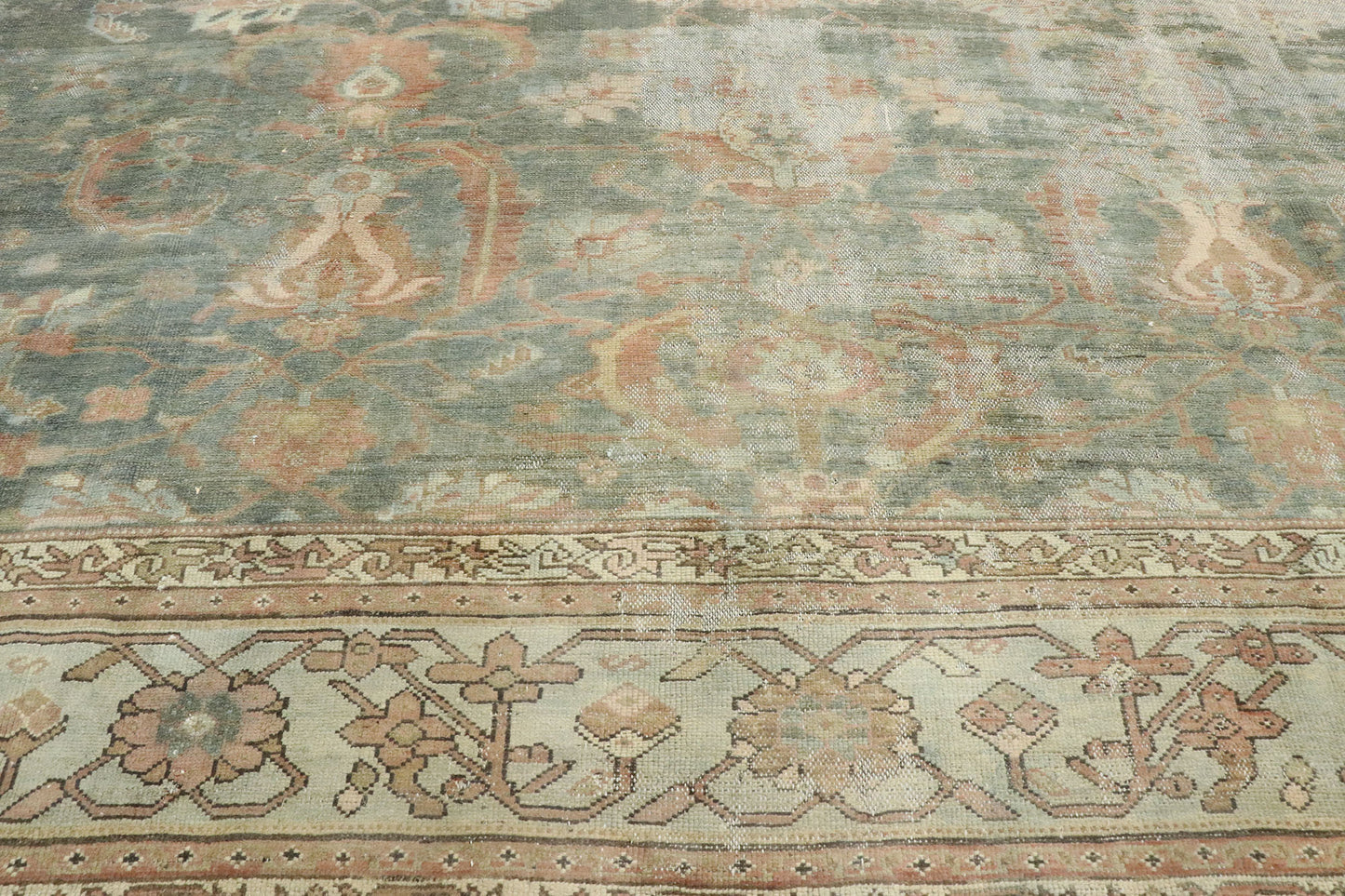 11 x 14 Antique Persian Malayer Rug 76708