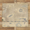 3 x 3 Modern Oushak Wagireh Rug 76716