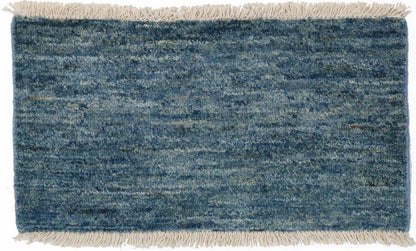 2 x 3 Blue Moroccan Wagireh Rug 76724