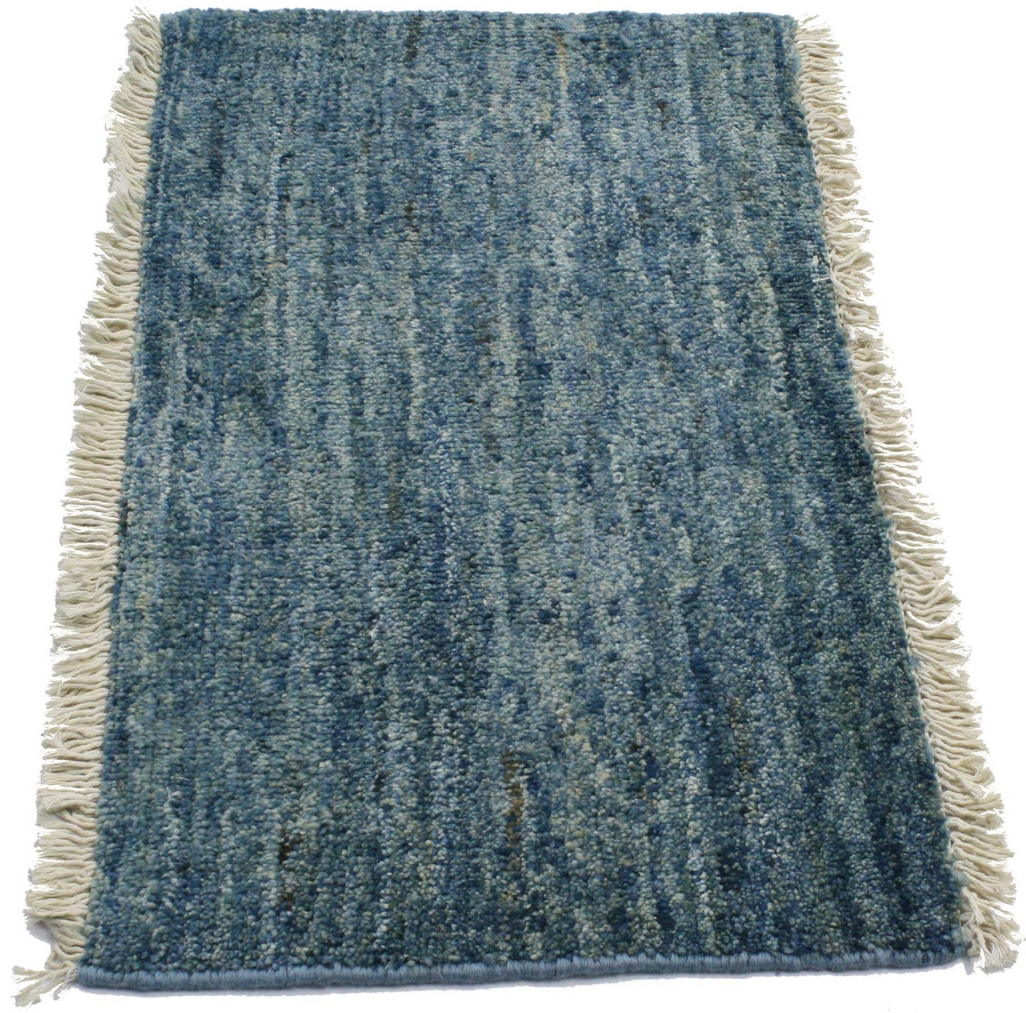 2 x 3 Blue Moroccan Wagireh Rug 76724