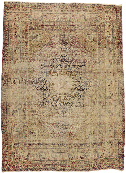 11 x 15 Antique Persian Kermanshah Rug 76730