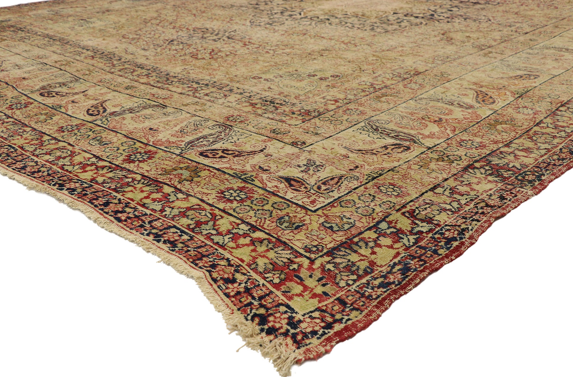11 x 15 Antique Persian Kermanshah Rug 76730