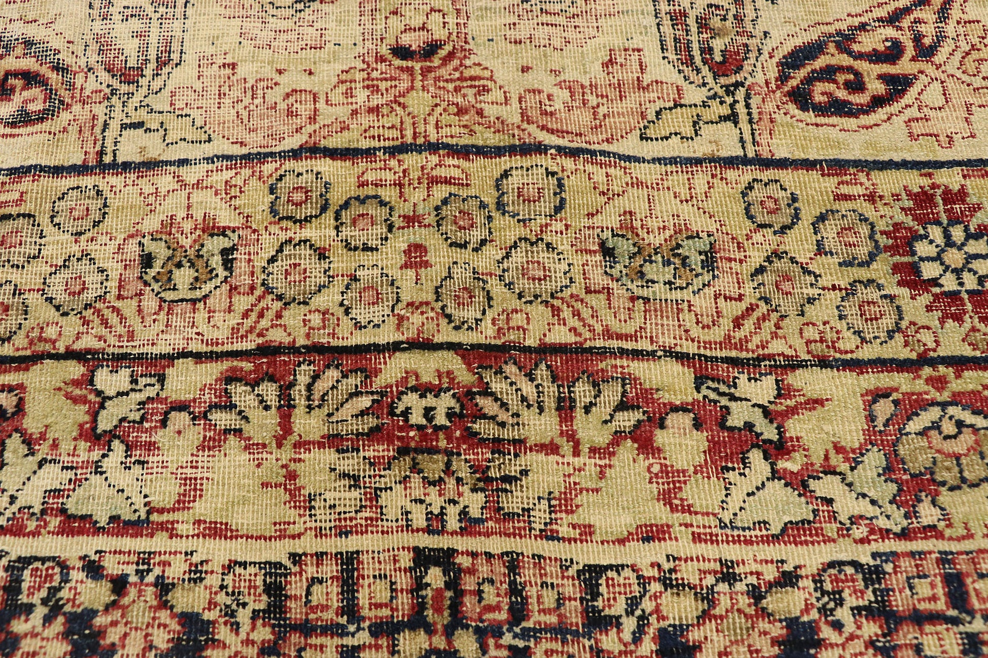 11 x 15 Antique Persian Kermanshah Rug 76730