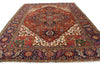 8 x 11 Antique Persian Heriz Rug 76738