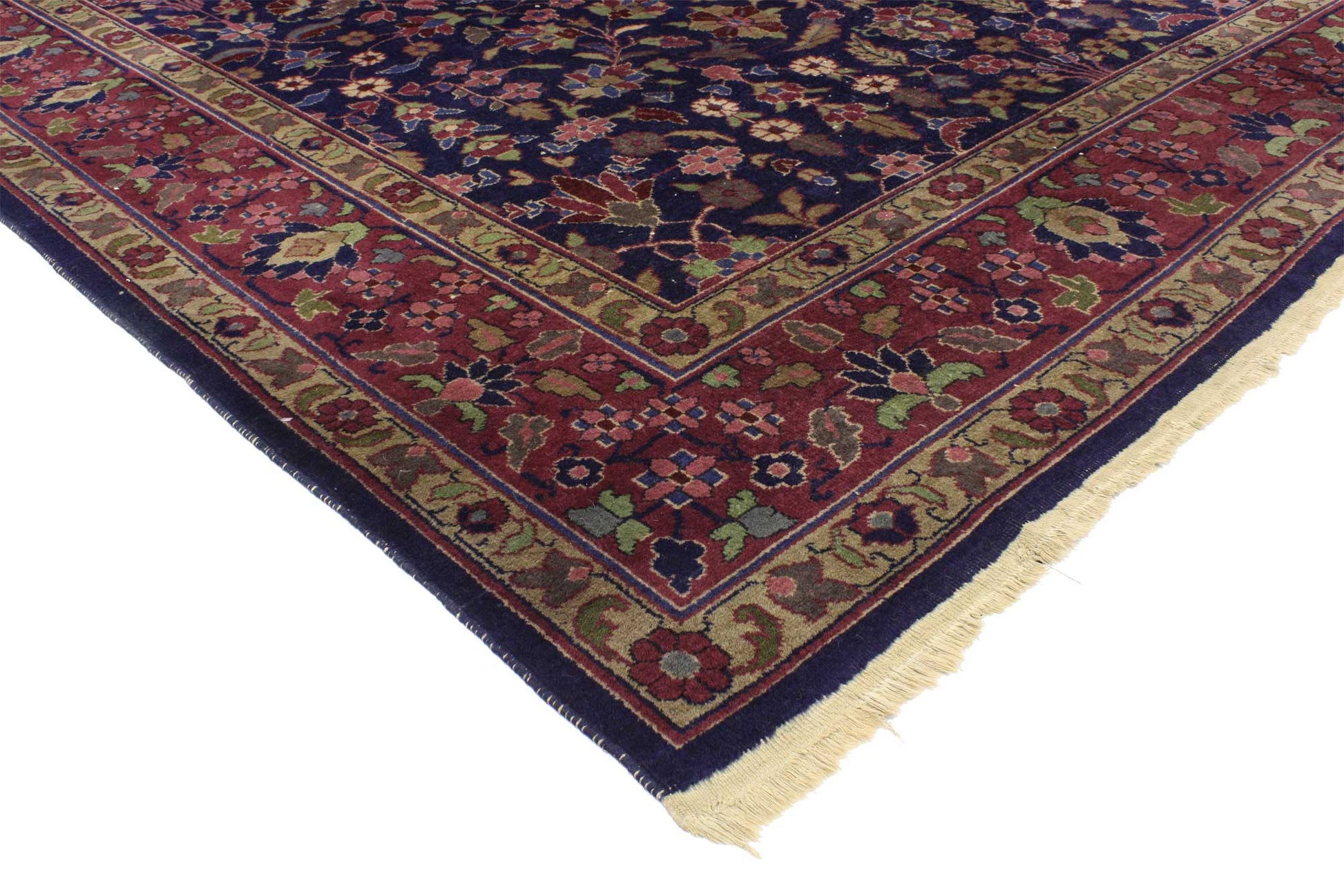 8 x 10 Antique Indian Rug 76739