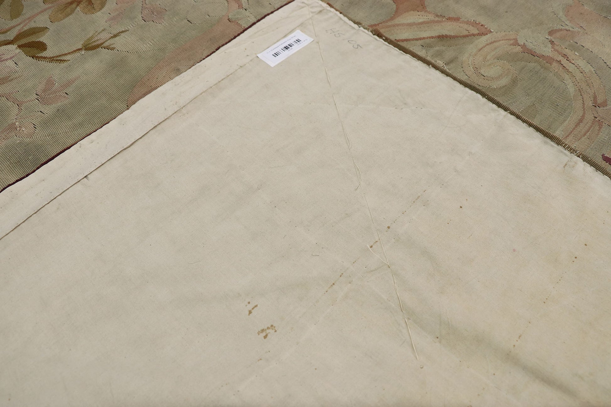 11 x 15 Antique French Aubusson Rug 76740