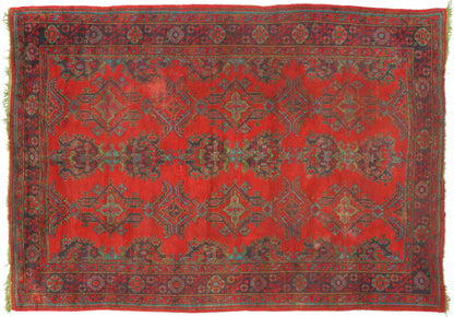 10 x 14 Antique Oushak Rug 76752