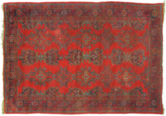 10 x 14 Antique Oushak Rug 76752