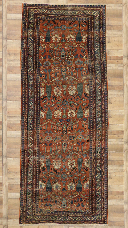 6 x 15 Antique Bakshaish Rug 76754