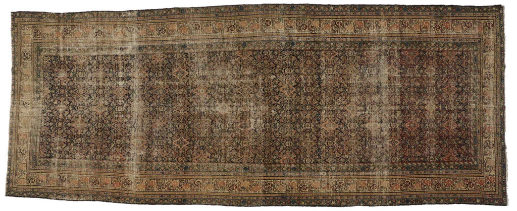 7 x 17 Antique Persian Malayer Rug 76762