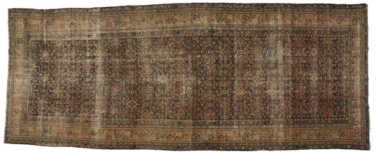 7 x 17 Antique Persian Malayer Rug 76762