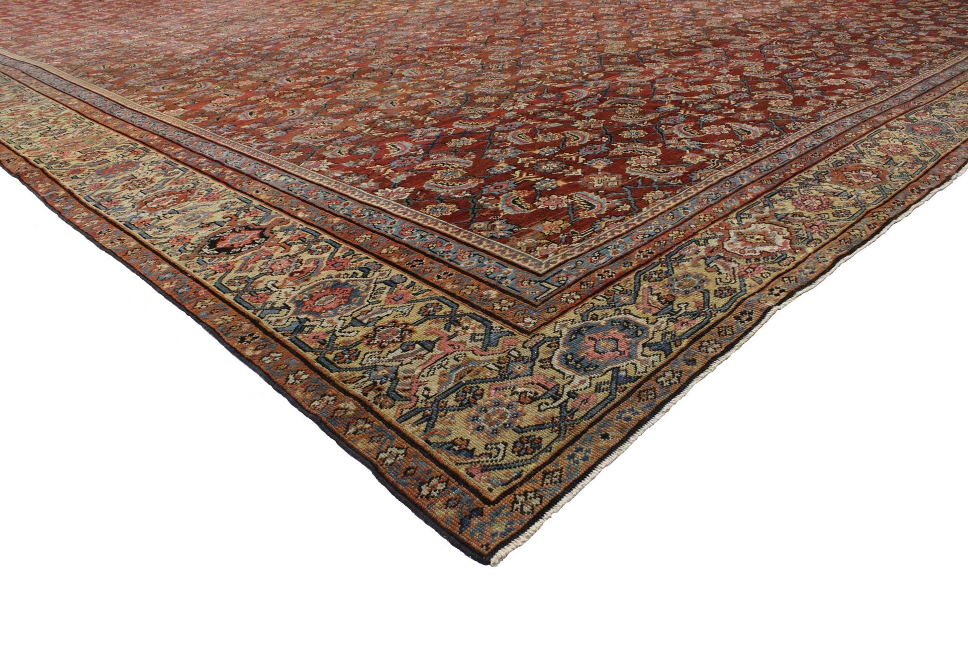 16 x 25 Antique Persian Farahan Rug 76763