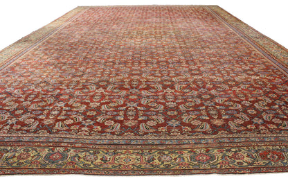 16 x 25 Antique Persian Farahan Rug 76763