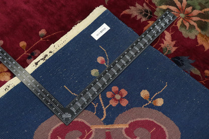 9 x 11 Antique Chinese Art Deco Rug 76766