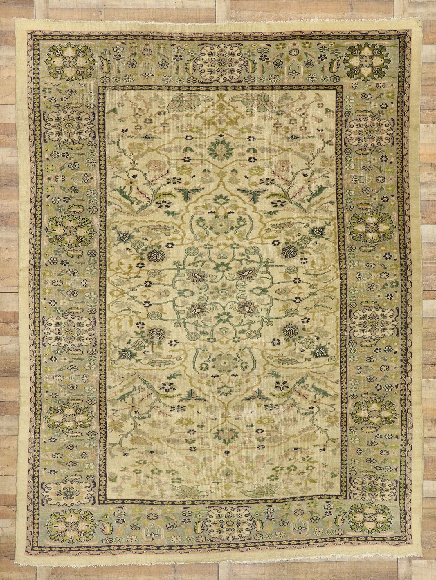 9 x 12 Antique Persian Sultanabad Rug 76767