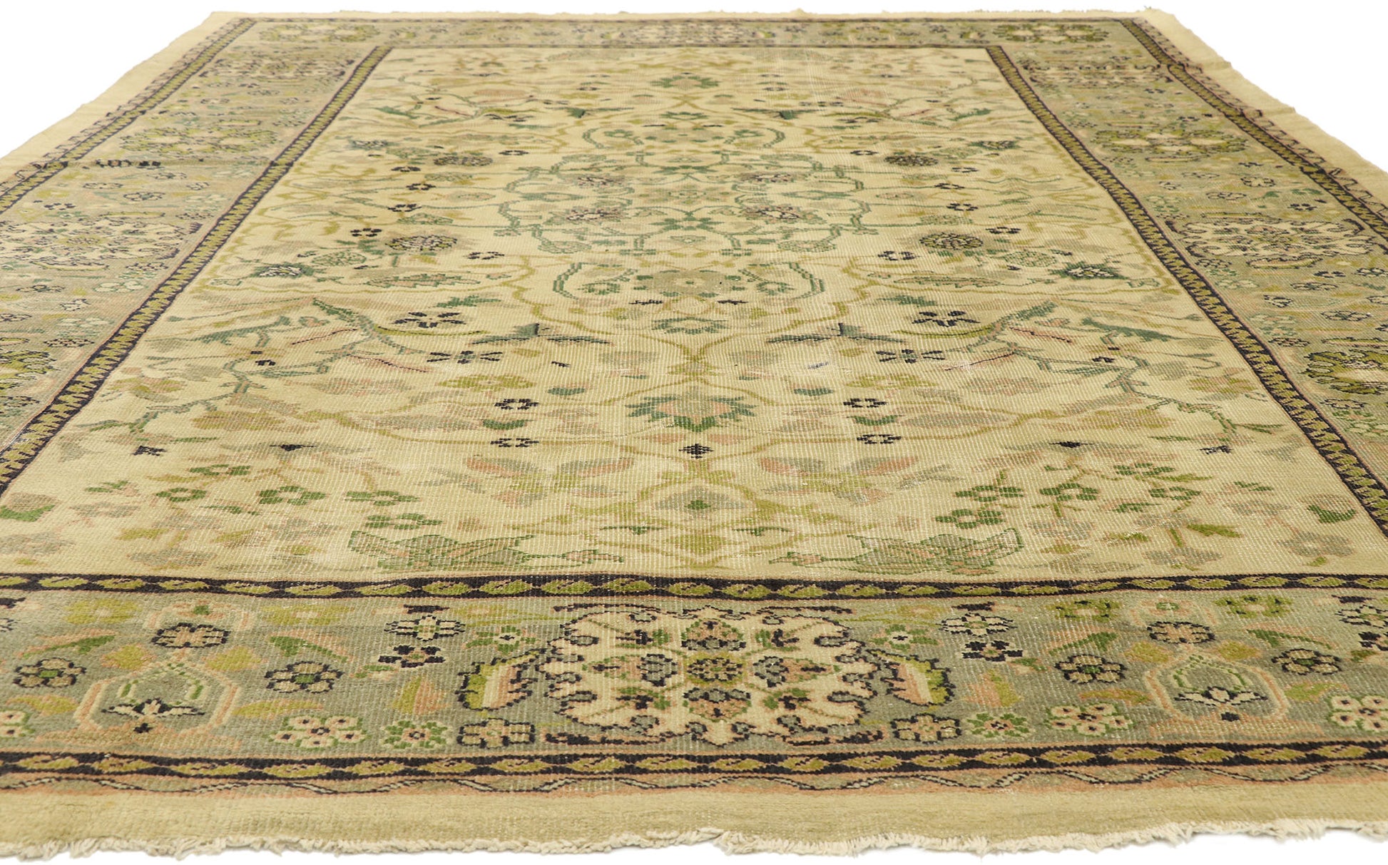 9 x 12 Antique Persian Sultanabad Rug 76767