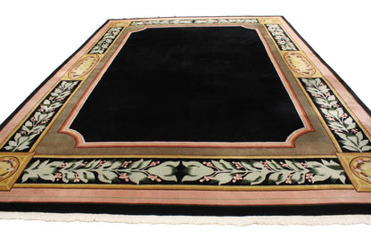 10 x 14 Vintage Art Deco Rug 76769