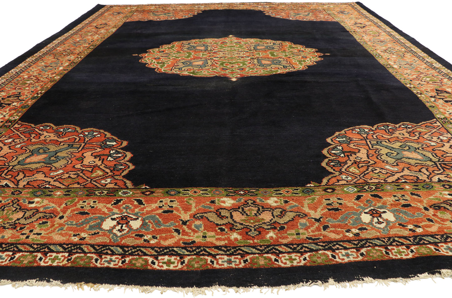 10 x 13 Antique Persian Sultanabad Rug 76774