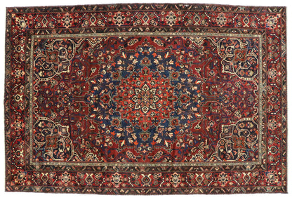 11 x 16 Vintage Persian Bakhtiari Rug 76778