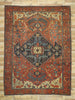 11 x 14 Antique Persian Serapi Rug 76781