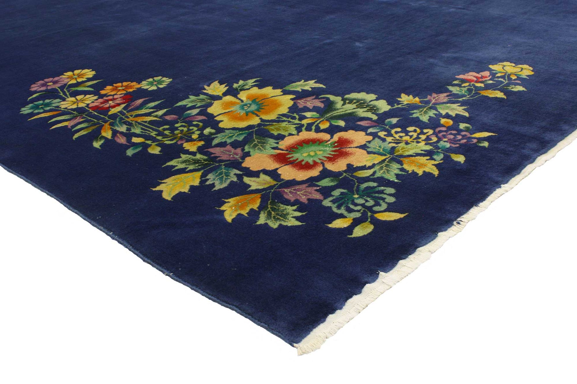 9 x 11 Antique Art Deco Rug 76788