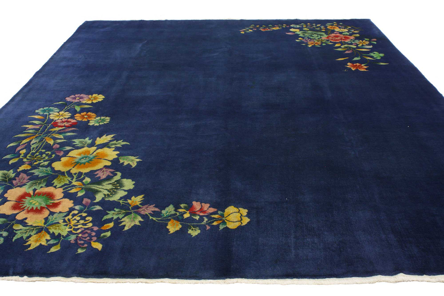9 x 11 Antique Art Deco Rug 76788