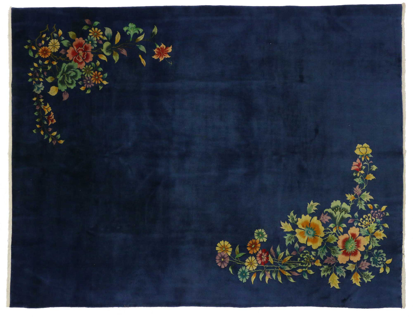 9 x 11 Antique Art Deco Rug 76788