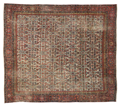 14 x 16 Antique Persian Mahal Rug 76790