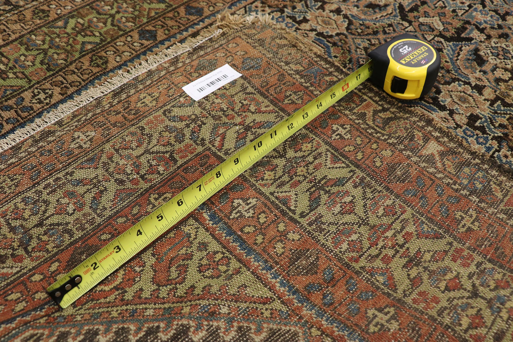 3 x 17 Antique Persian Malayer Rug 76793