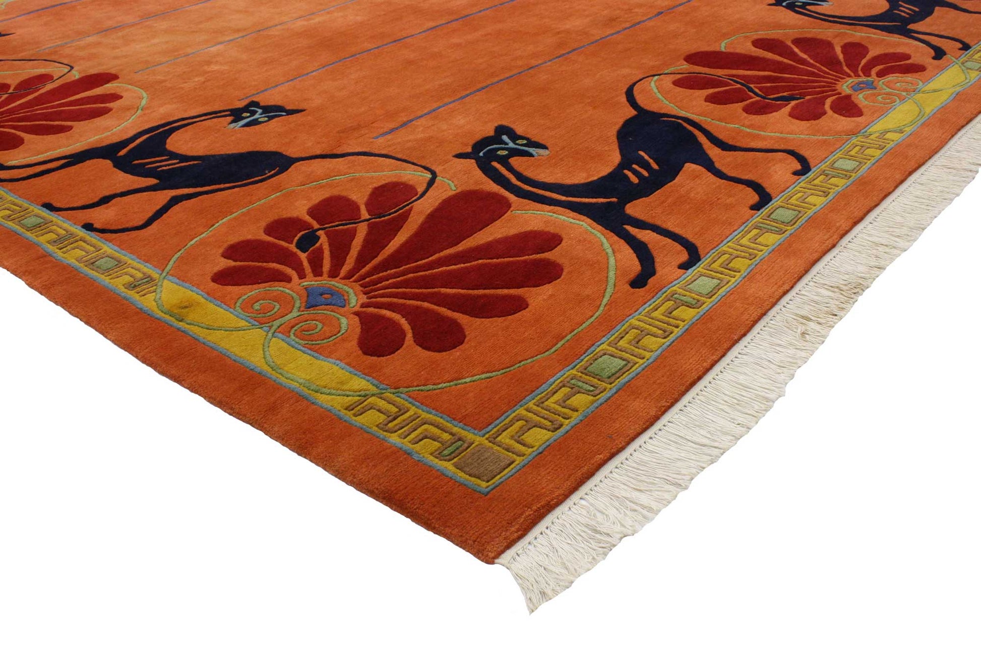 8 x 10 Vintage Tibetan Rug 76795