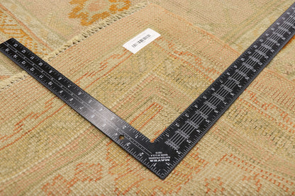 7 x 11 Antique Turkish Oushak Rug 76804